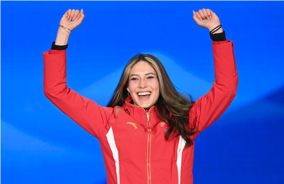 谷爱凌说只有不自信的人才会嘲笑别人