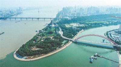 ​“武汉之心”南岸嘴 明年换上花衣裳