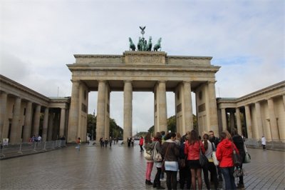 ​德国勃兰登堡门，德国标志性建筑