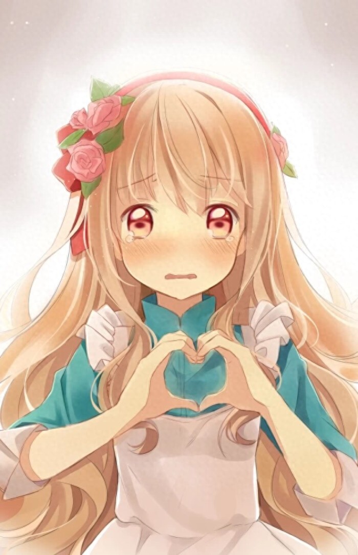 动漫美少女们哭泣的样子，看完心都碎了