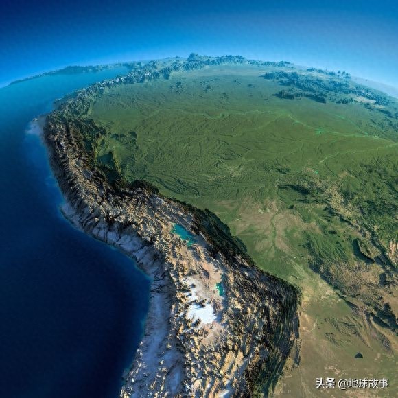 65张地球表面三维模拟地形图或灯光图，以及图解