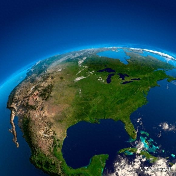 65张地球表面三维模拟地形图或灯光图，以及图解