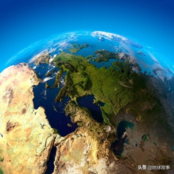 65张地球表面三维模拟地形图或灯光图，以及图解