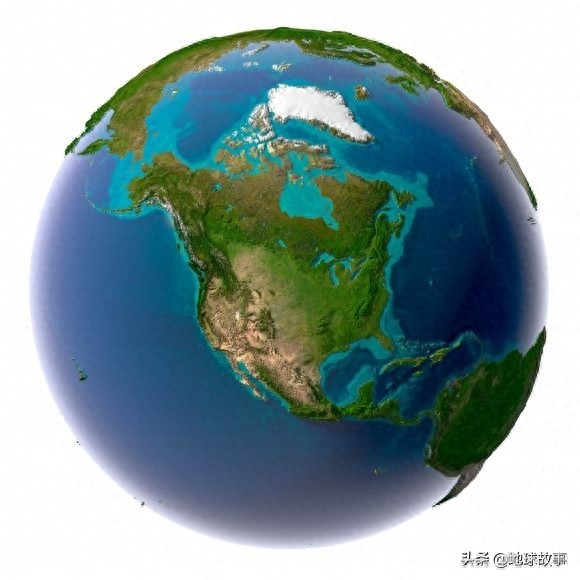 65张地球表面三维模拟地形图或灯光图，以及图解