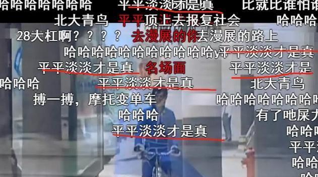 巴啦啦：游乐王子骑车时，有谁看弹幕了？网友：平平淡淡才是真！