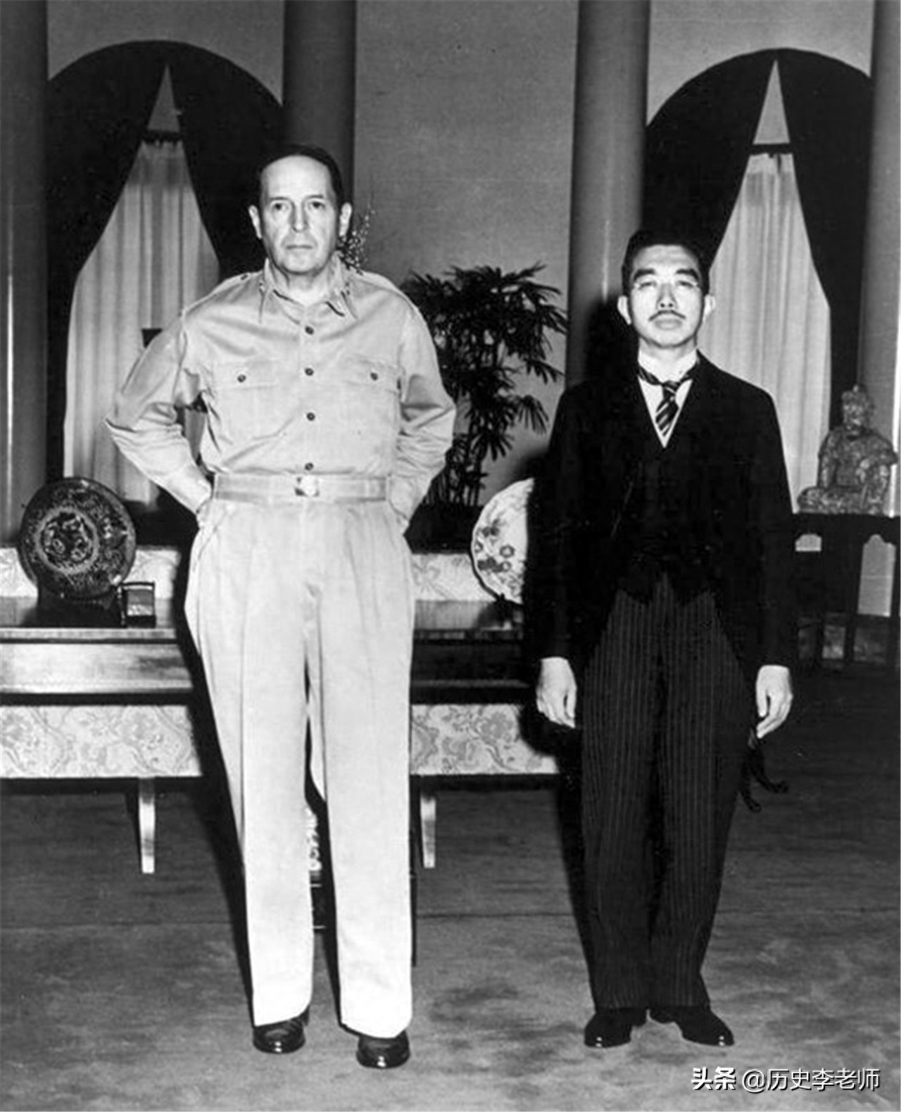 10张老照片直击裕仁天皇：图5《终战诏书》原件，图9皇帝规格葬礼