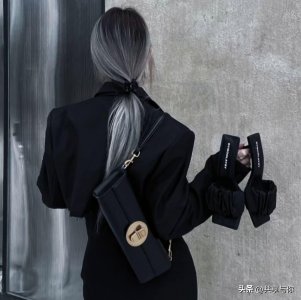 ​黑色系背影高冷霸气冷淡女生头像