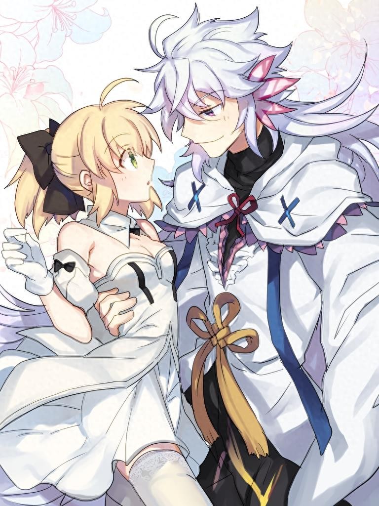 本期壁纸FGO梅林,一库一库雅蠛蝶,吃我一记花鸟风月