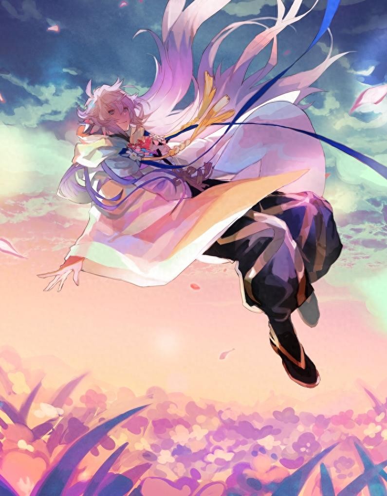 本期壁纸FGO梅林,一库一库雅蠛蝶,吃我一记花鸟风月