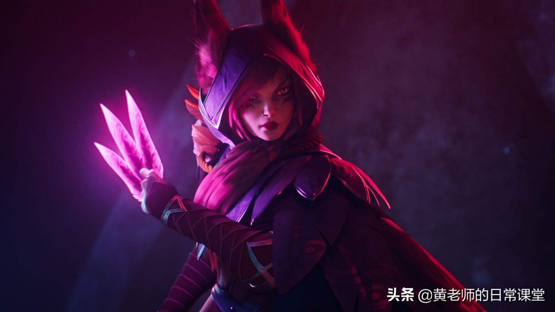 英雄联盟霞电脑壁纸