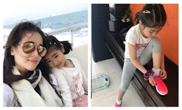 40岁左小青富商老公全家照曝光，揭秘四段情史