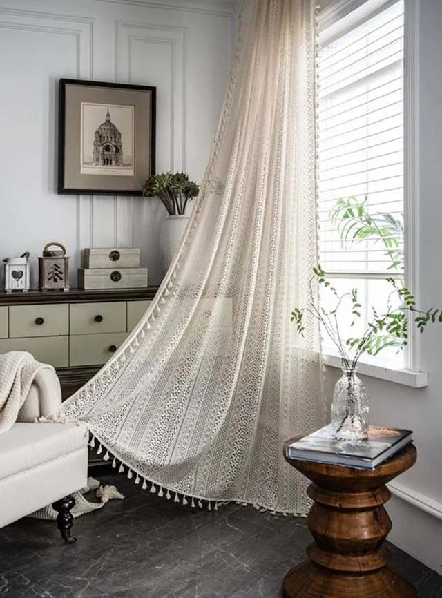 窗帘布艺效果图（颜值爆表 这样挂窗帘）(30)