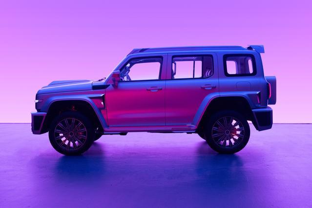 坦克300赛博朋克版本评测（静态解析坦克300赛博朋克版）(4)