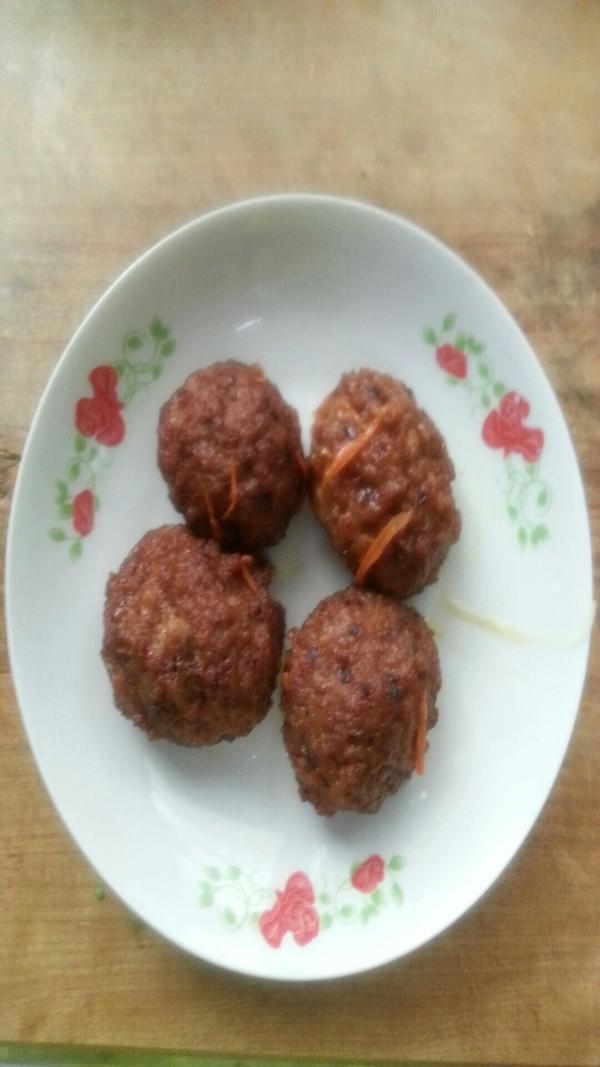 四喜丸子最简单做法(正宗四喜丸子的做法)(7)