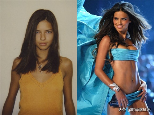 维密天使16岁素颜照片大曝光，丑小鸭变身性感女神，对比太惊人
