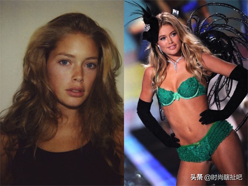 维密天使16岁素颜照片大曝光，丑小鸭变身性感女神，对比太惊人