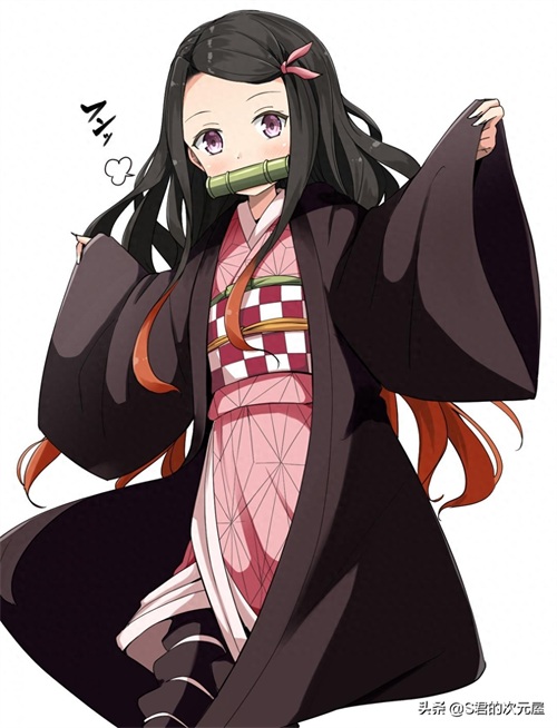 《鬼灭之刃》：灶门祢豆子非常可爱，只需7张图便能认识她