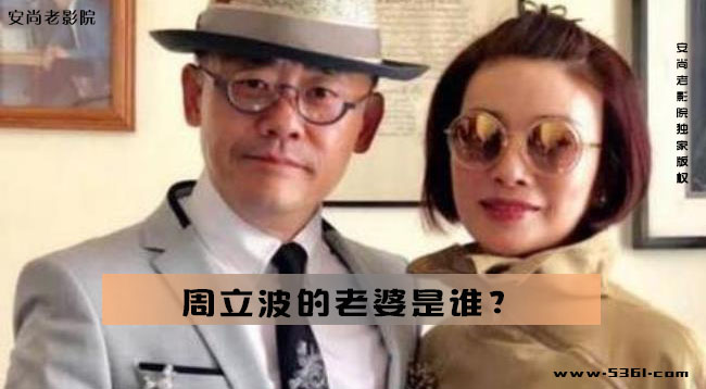 周立波的老婆是谁?胡洁个人资料图片