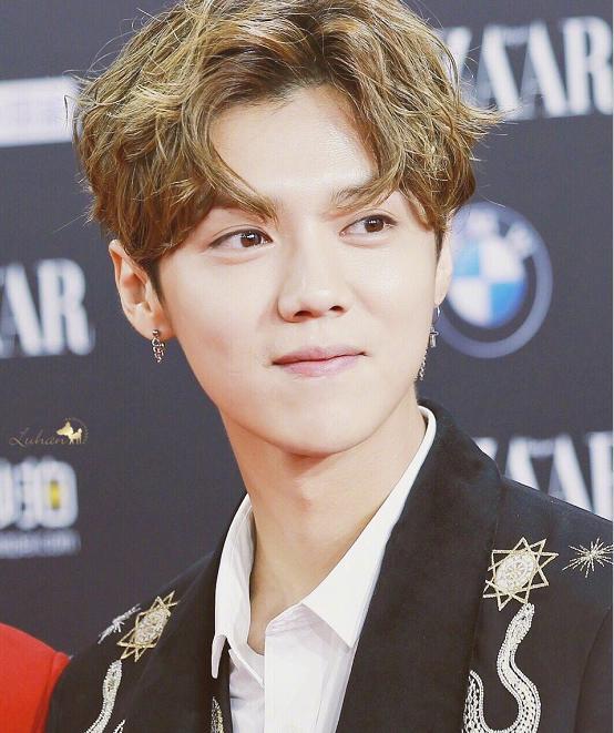 鹿晗自拍照,网友:这大脑门、尖下巴差点没认出来