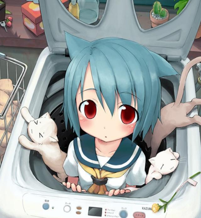 动漫美图欣赏：高冷的二次元美少女，身材真是太赞了！