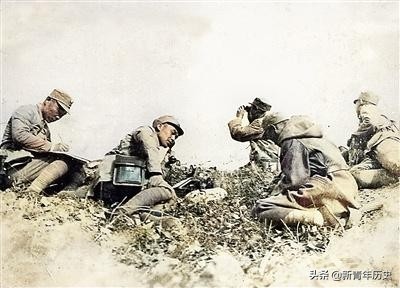 一组抗战时期的彩色老照片，再现将帅云集的八路军，致敬和缅怀