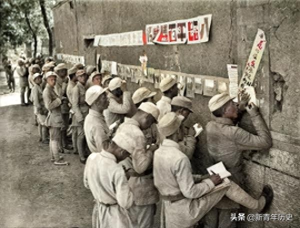 一组抗战时期的彩色老照片，再现将帅云集的八路军，致敬和缅怀