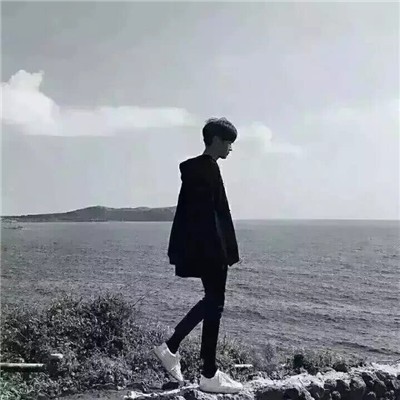 微信头像男沧桑背影图片高清精选