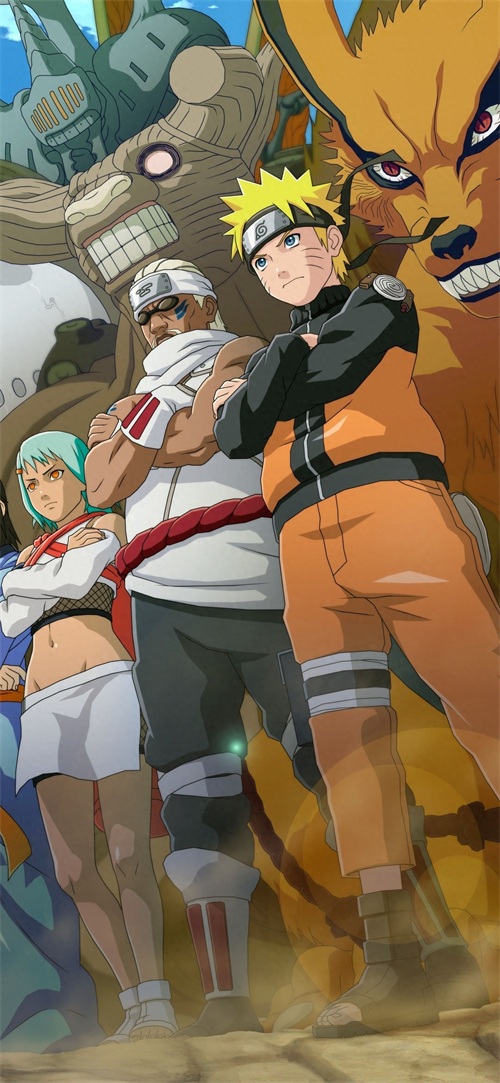 火影忍者鸣人美图专辑欣赏，淘气小孩到有担当的大人的成长史