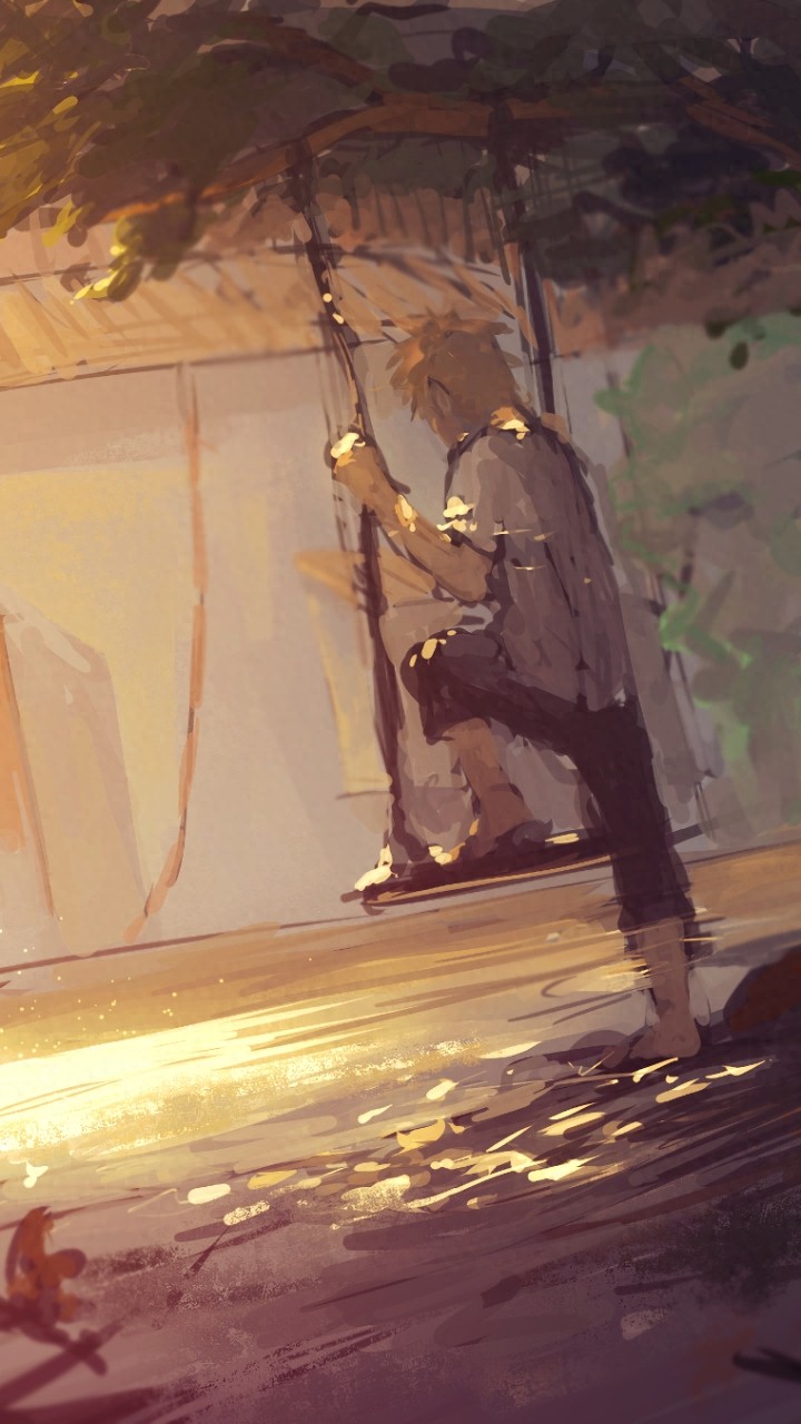 火影忍者鸣人美图专辑欣赏，淘气小孩到有担当的大人的成长史