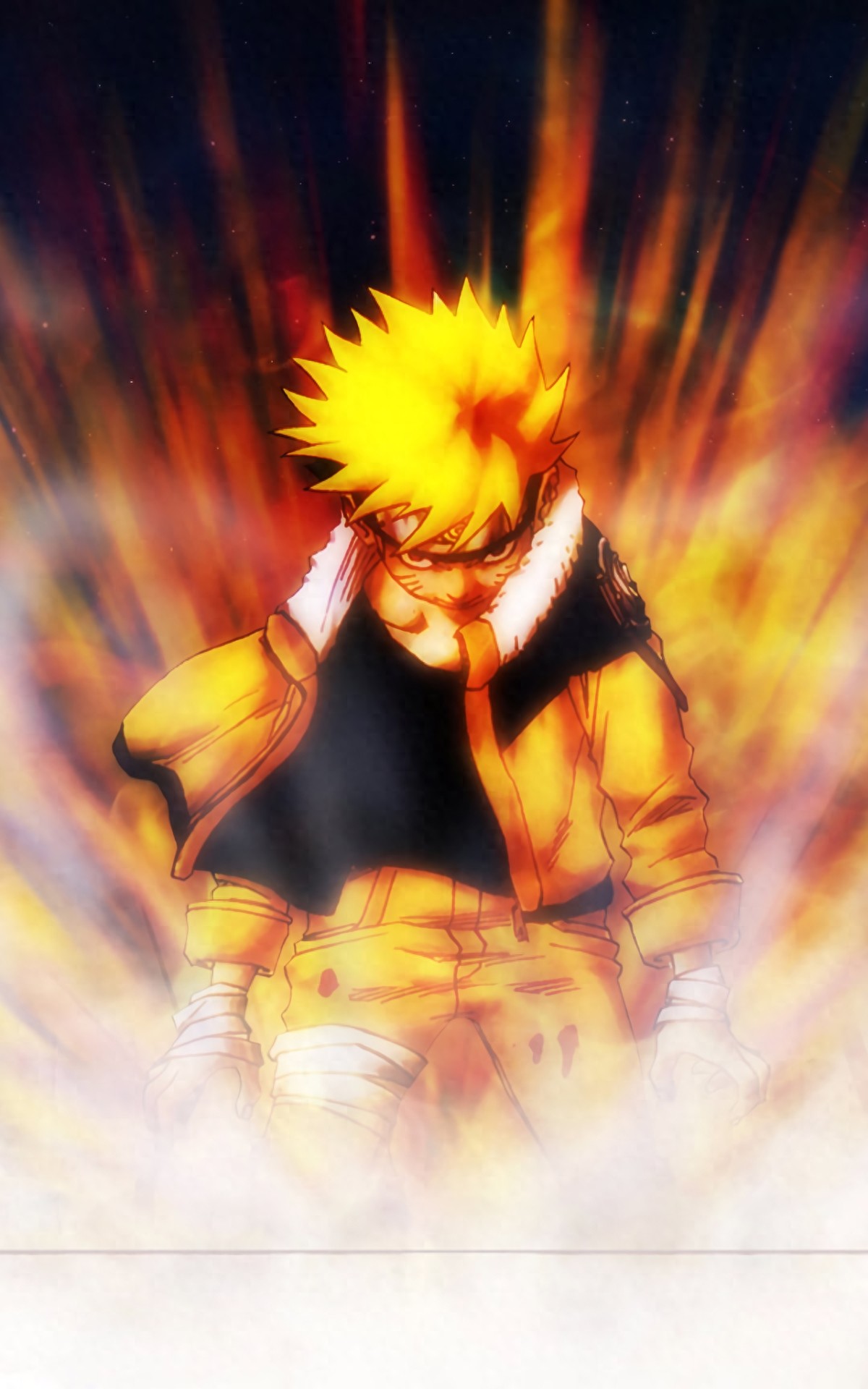 火影忍者鸣人美图专辑欣赏，淘气小孩到有担当的大人的成长史